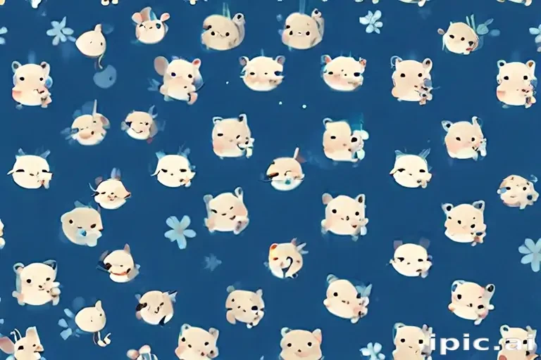 cute blue background