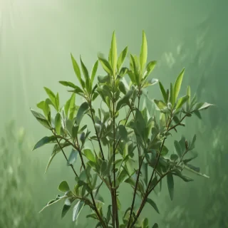 sage green backround