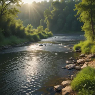 background river