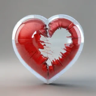 broken heart transparent