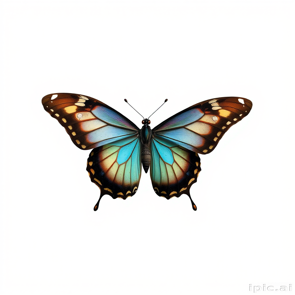 butterfly no background