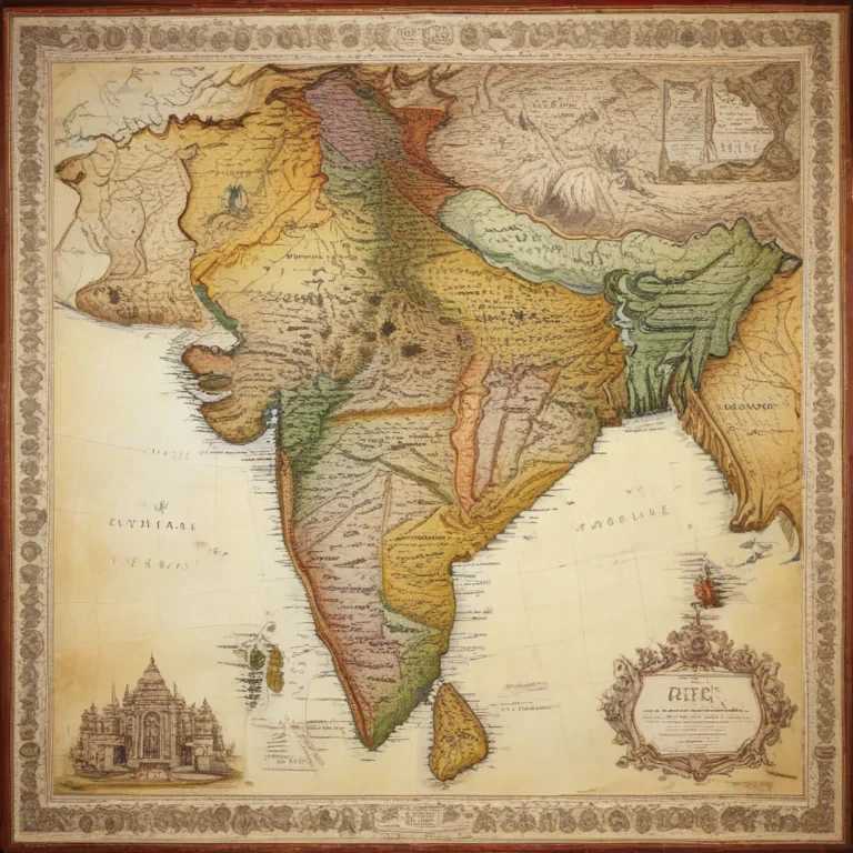 map of india