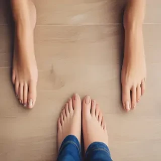 feet background