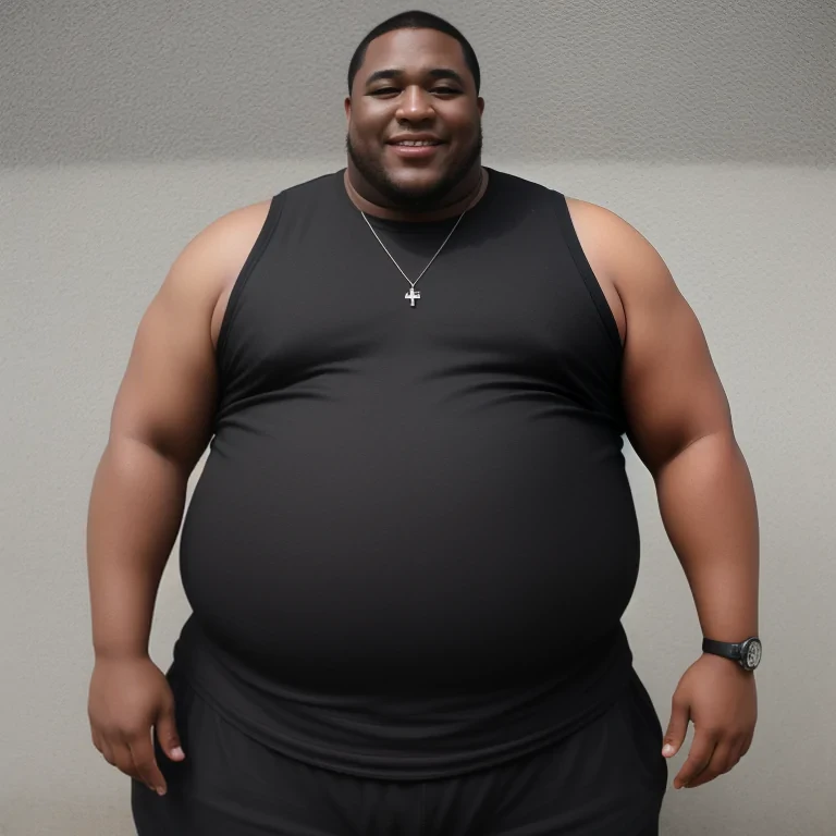 fat black men