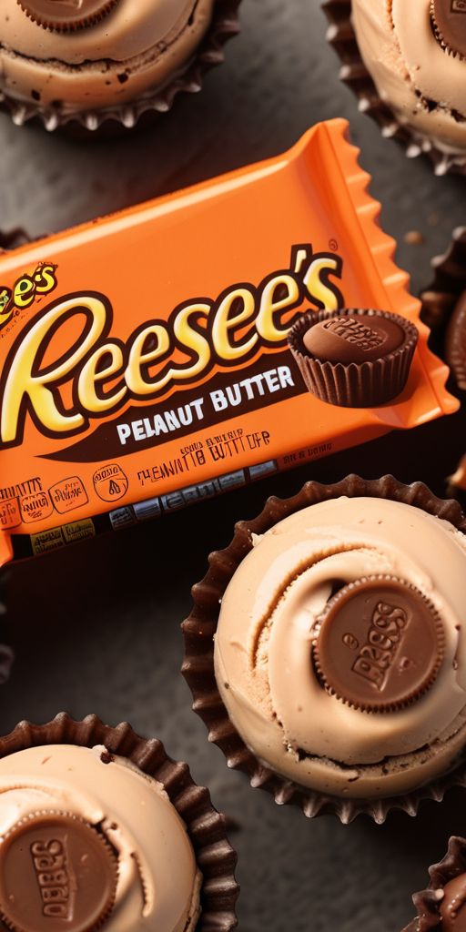 ice cream reese's peanut butter cups