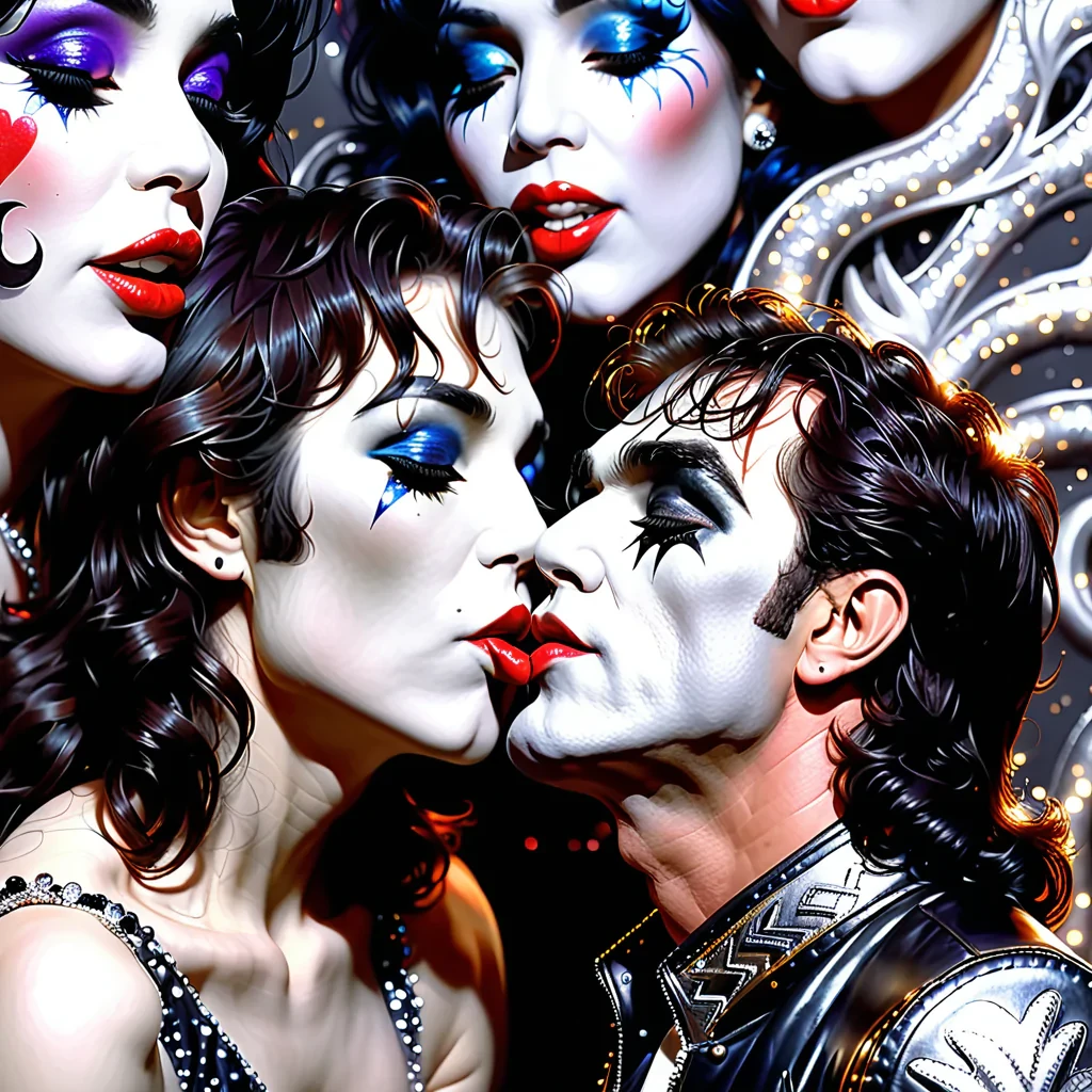 wallpaper kiss