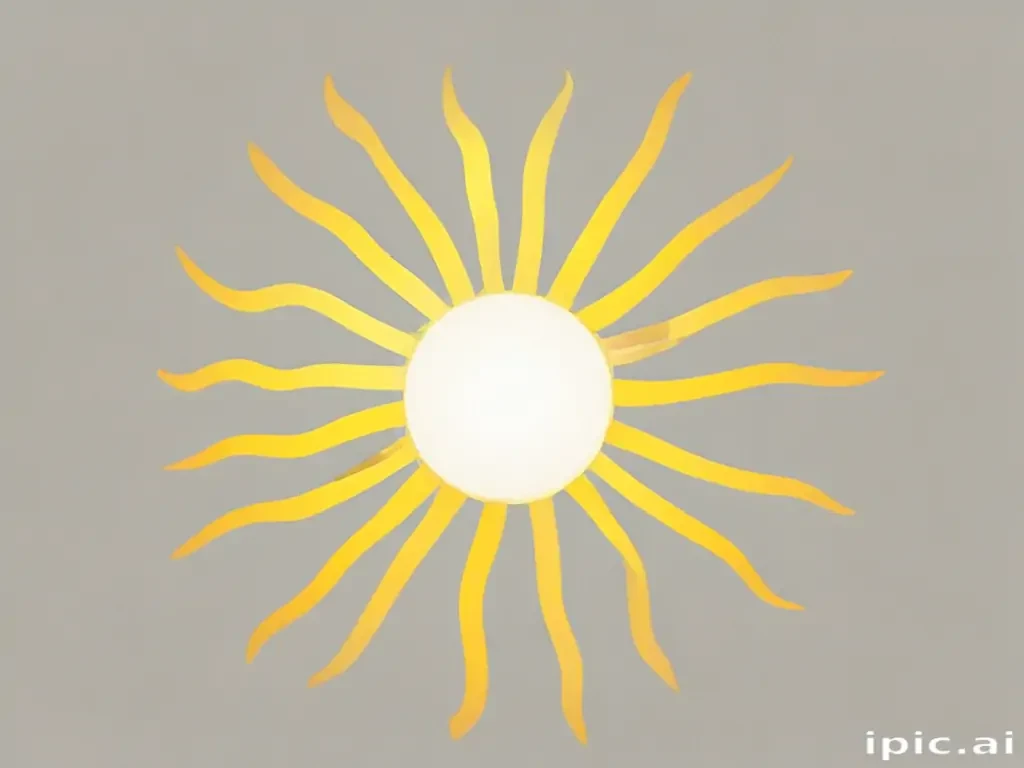 sun clip art transparent background