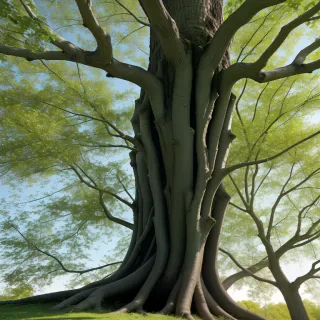 tree trunk tree