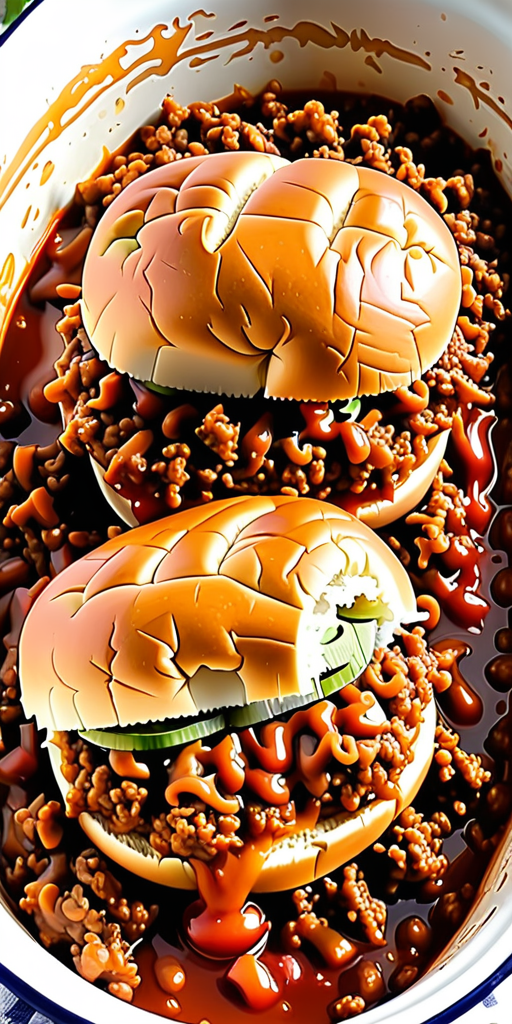 side dish with sloppy joes