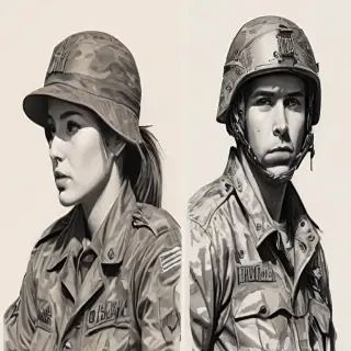 army drawings
