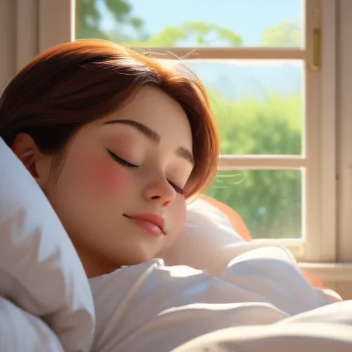 sleeping cartoon picture