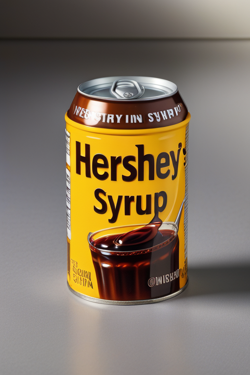 hershey syrup in a can
