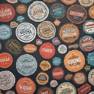 stickers mockup