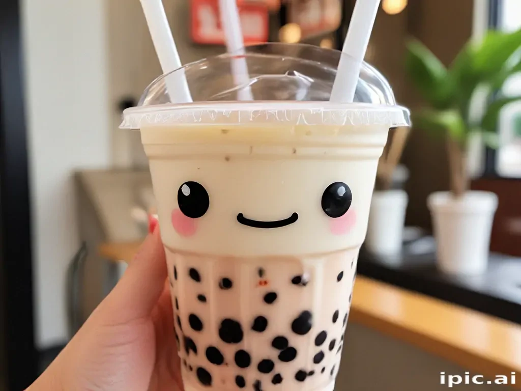 boba tea cute
