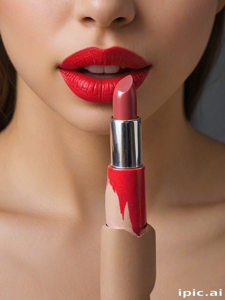 lipstick mark png