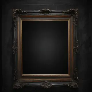 black frame background