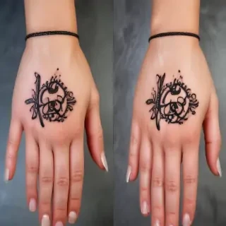 i love you sign language tattoo