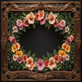 floral frame