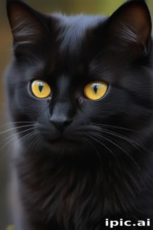 cute black cat wallpaper