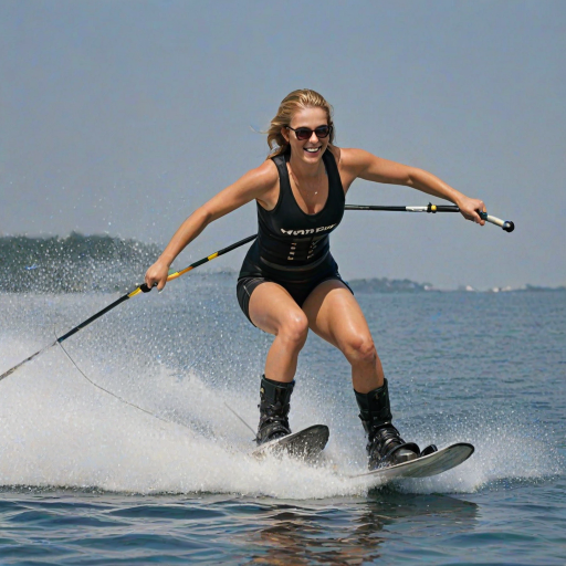 water skiing