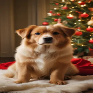 dog pictures christmas