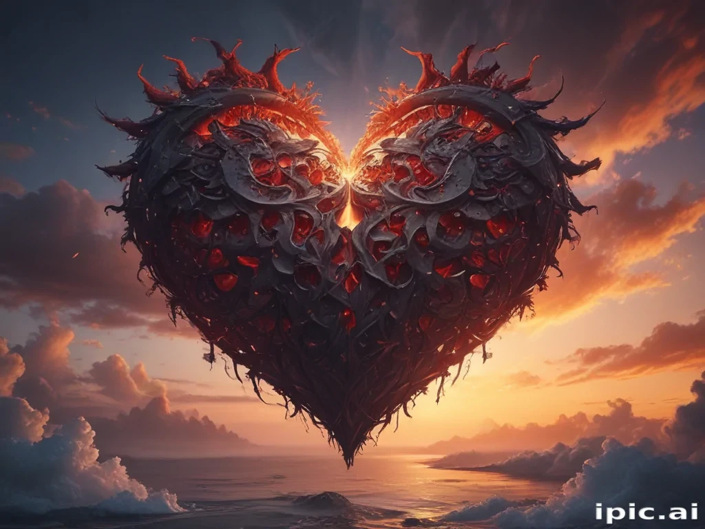 aesthetic backgrounds heart