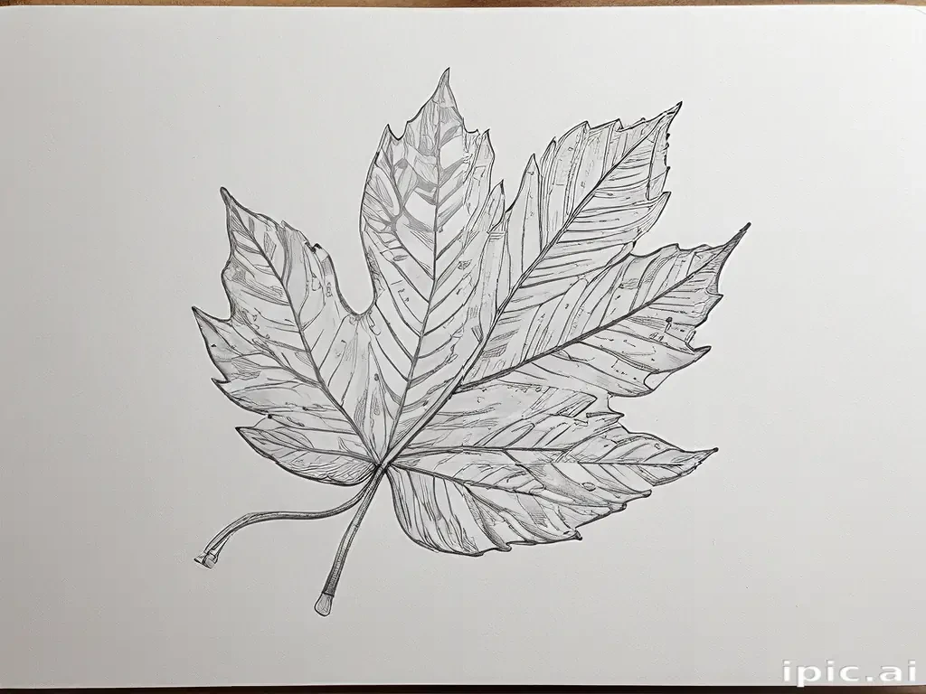 leaf doodle