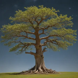 tree with no background