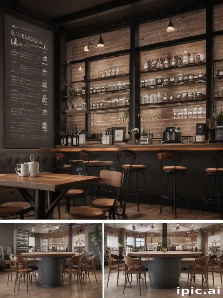 coffee shop mockup