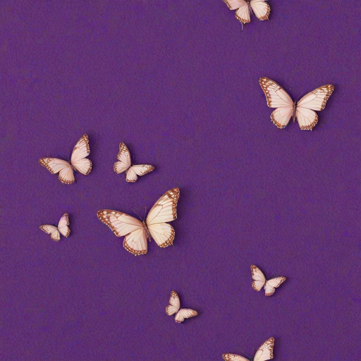 butterfly purple background