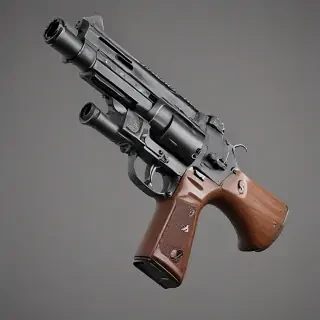 gun with no background
