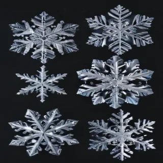 png snowflakes