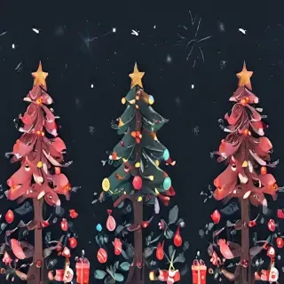 cute aesthetic christmas wallpapers