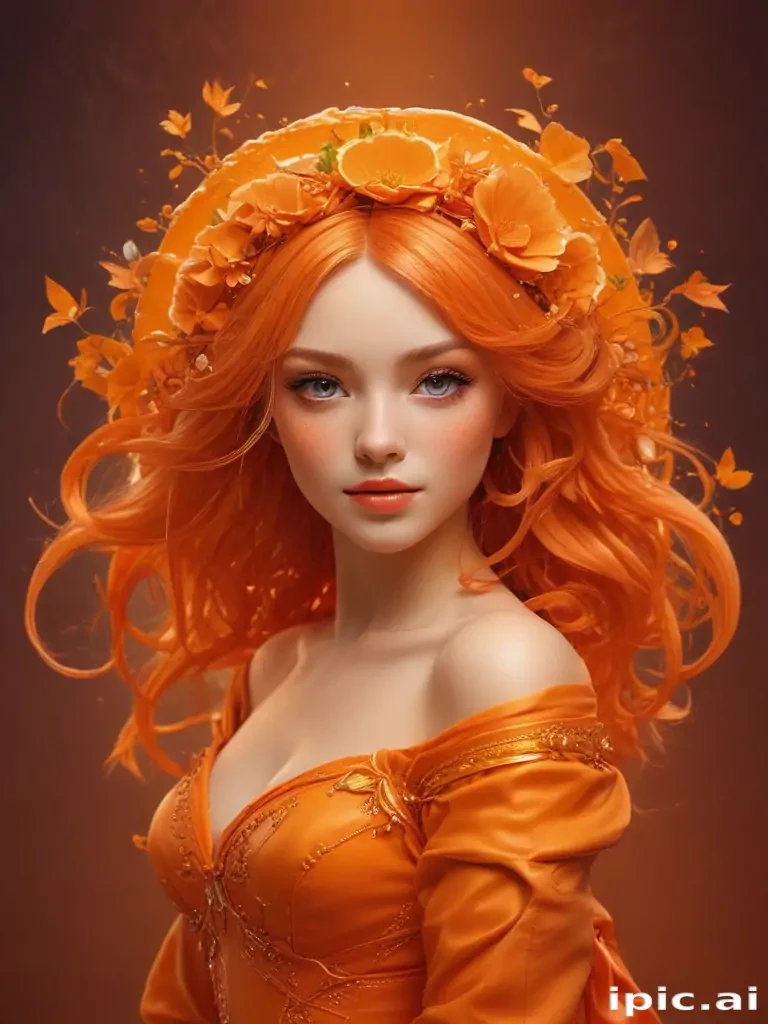 pretty orange backgrounds
