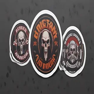 sticker mockup