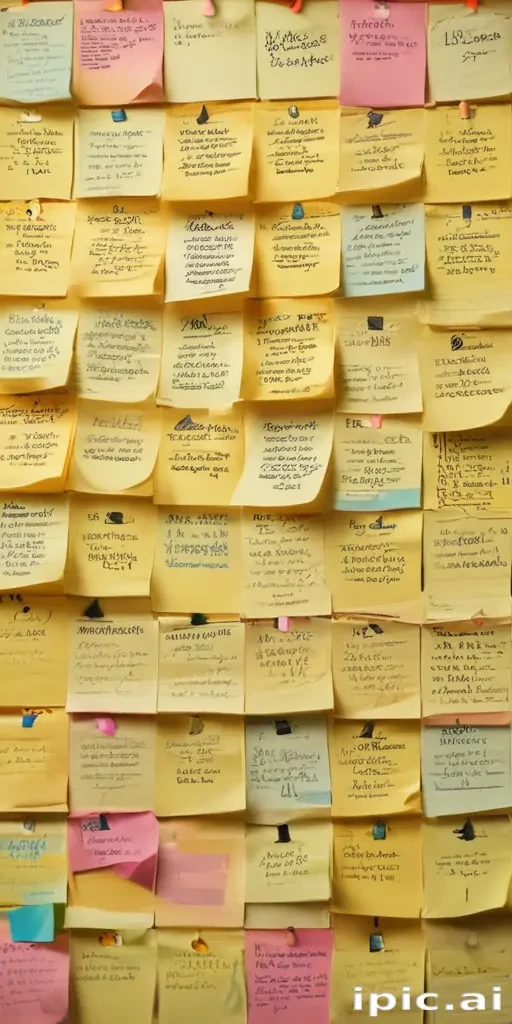 sticky note background