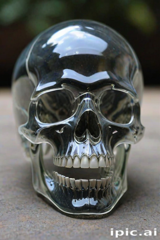 transparent skull