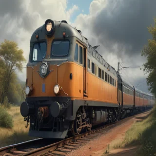 train drawing