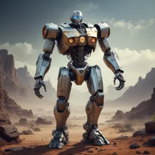 robot wallpaper