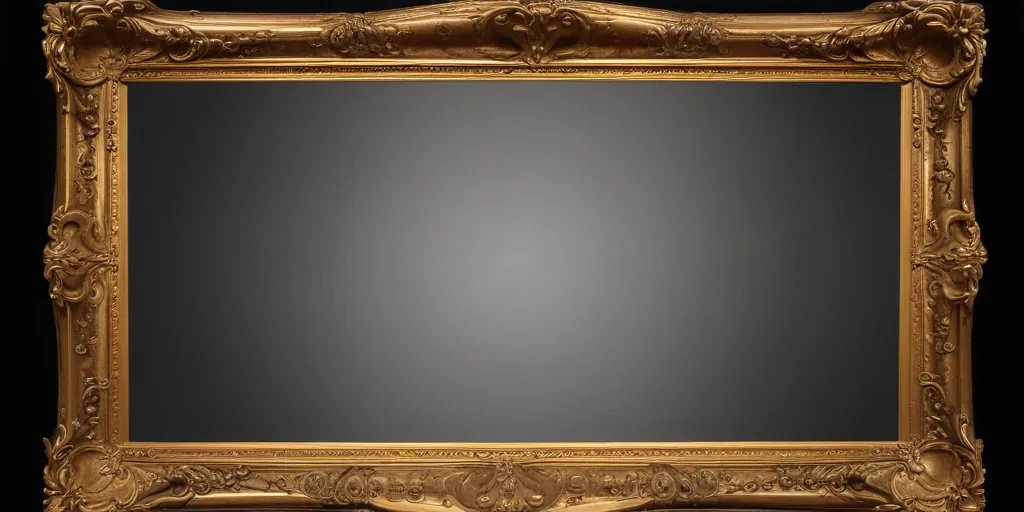 fancy gold frame