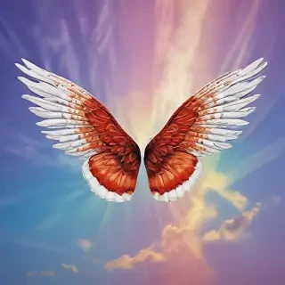 wings with background