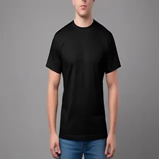 black mockup t shirt