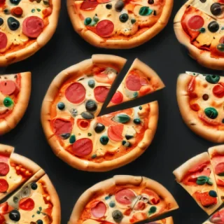 transparent pizza clipart
