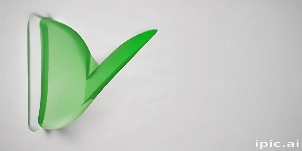 green check mark