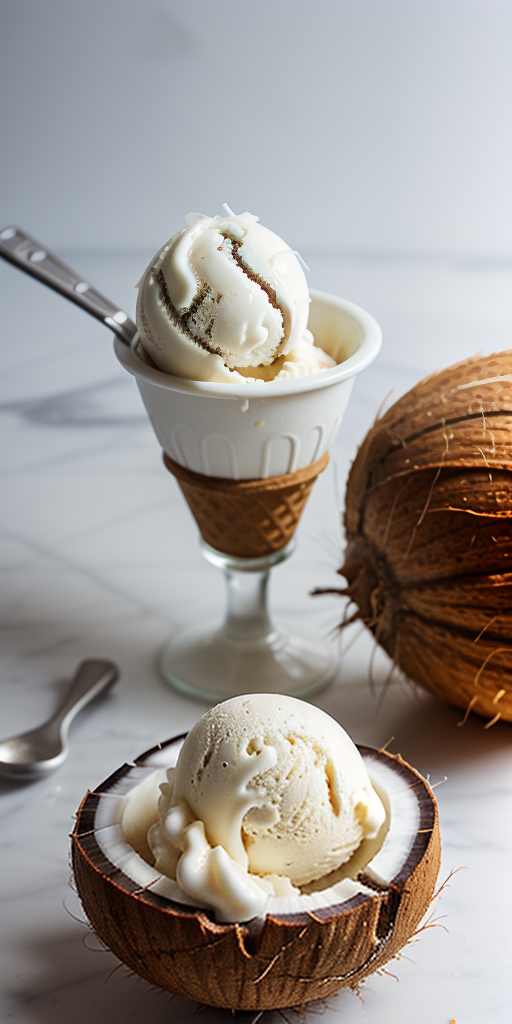 proof coconut rum ice cream