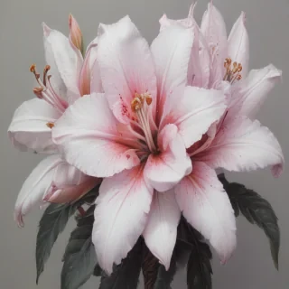 pencil drawing flowers