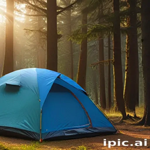 camping background pic