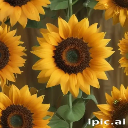 aesthetic sunflower background