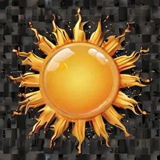sun clipart transparent
