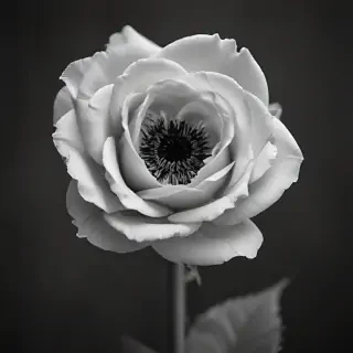 thank you black and white